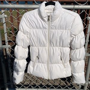 White Down Puffer Tommy Hilfiger XS
